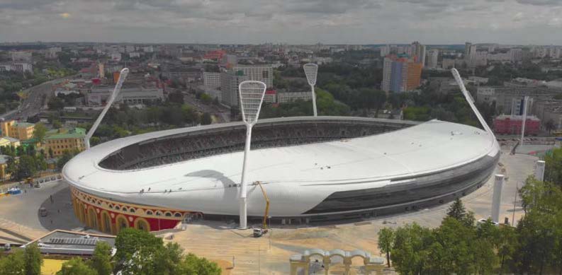 Реконструкция национального олимпийского стадиона «Динамо», г. Минск, Республика Беларусь